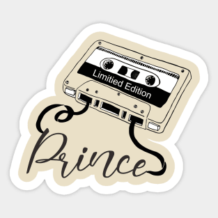 Prince  - Limitied Cassette Sticker